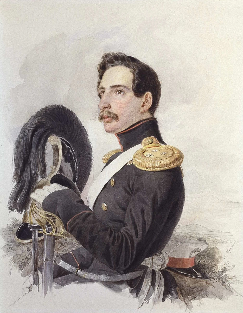 Ritratto di un tenente del reggimento di cavalleria delle guardie di vita - Museo Pushkin, Mosca